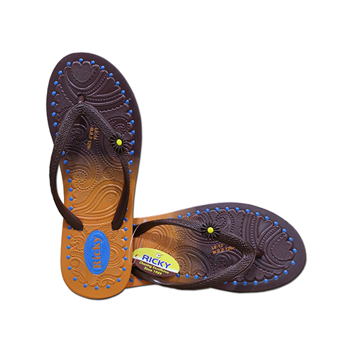 Emb Size 6 HHI Daily Slipper - High-Quality Material, Size 6, Multicolor Designer Pattern | Unisex, Suitable for All Seasons: Indoor & Outdoor