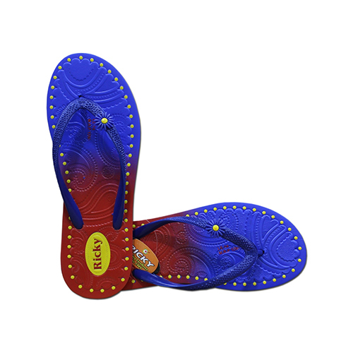 Emb Size 7 HHI Daily Slipper - High Quality Materials, Size 7 , Multicolor Designer Pattern for All Seasons Footwear