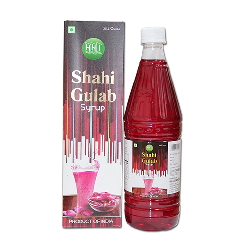 HHI Rose Sharbat - Gulab Extract, Sweet Flavor in Bottle | Non-Alcoholic Refreshing Drink for Summer Enjoyment