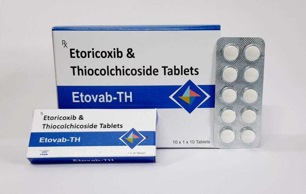 Etoricoxib 60mg with Thiocolchicoside 4 mg