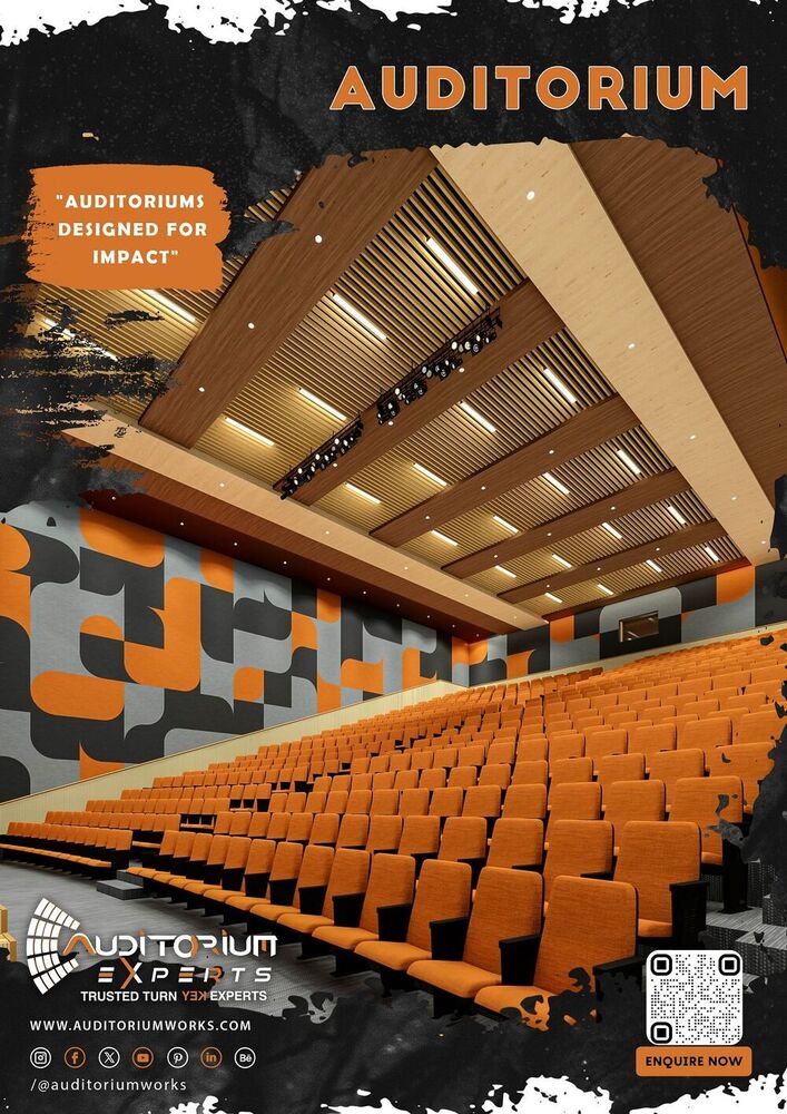 Stageworks Auditorium - Immersive Space Solutions | Customized Design, Stage Engineering, Acoustic Enhancements, Integrated Av Technology, Project Management