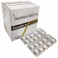 Dexmethasone Tablets 4mg - Round White Tablets, 100 Count | Anti-inflammatory, Immunosuppressant Therapy