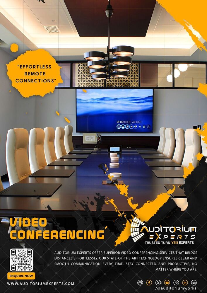 Video Conferencing - Advanced Hd Connectivity | Effortless Communication, Crystal-clear Audiovisual Quality, Ideal For Meetings And Events