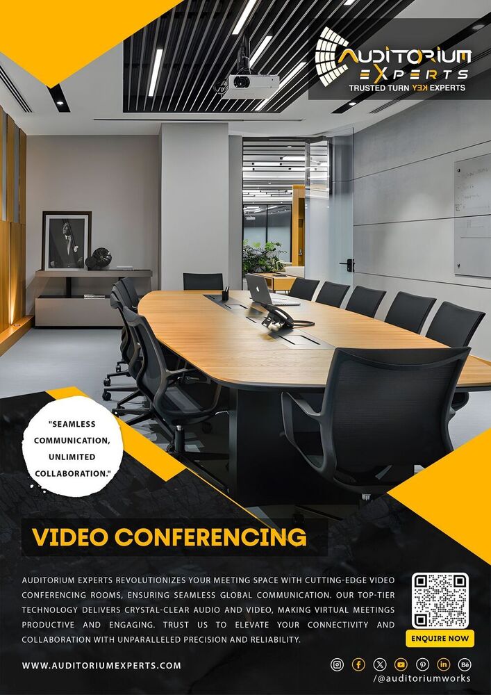 Video Conferencing - Advanced Hd Connectivity | Effortless Communication, Crystal-clear Audiovisual Quality, Ideal For Meetings And Events