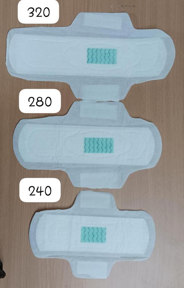 Sanitary Pad - Thin Design, Single Use, Disposable, White Color | Anti-bacterial, Comfortable Fit, No Leakage, Odor-free, Noise-free