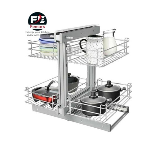 Magic Corner ss Wire Basket