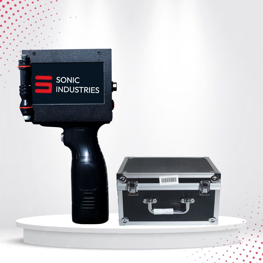 Sonic 25 MM(1 INCH) Handheld Inkjet Printer for Date, MRP, and Logo Printing
