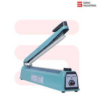Sonic PFS-200 Hand Sealer Machine - Electric Drive, Adjustable Sealing Speed | Easy Operation for Industrial Bag and Pouch Sealing