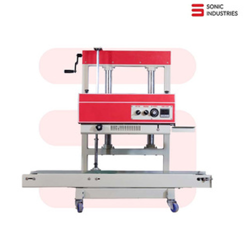 Ms Body Vertical Continuous Band Sealer Machine - Application: Industrial