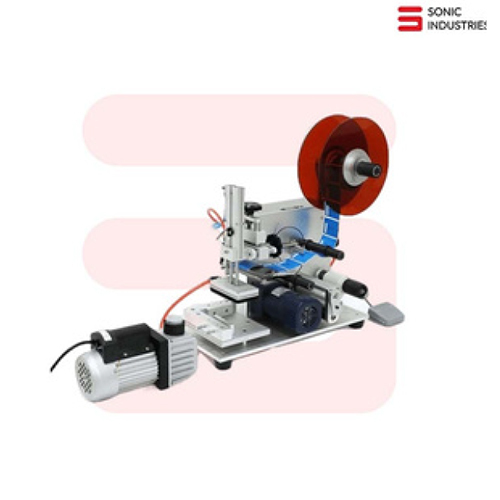 Sonic MT-60 Semi Auto Flat Bottle Labelling Machine