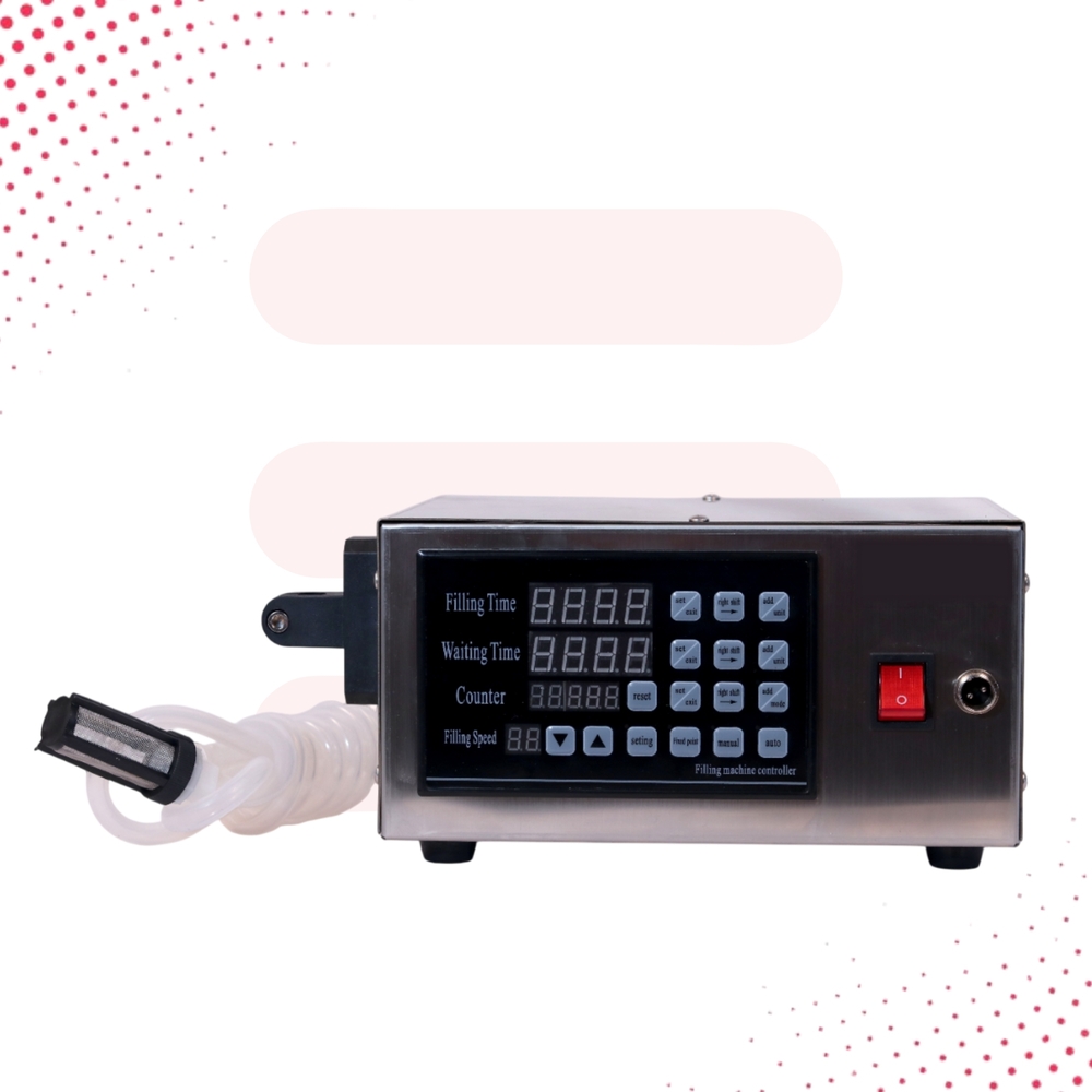 Sonic Industries Single-Head Electric Liquid Filler Machine 10ml-3500ml Range