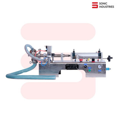 Sonic Gc-A Single Head Pneumatic Liquid Filler Machine - Automatic Grade: Automatic