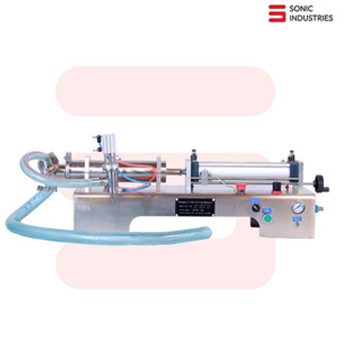 Industrial Sonic GC-A Single Head Pneumatic Liquid Filler Machine