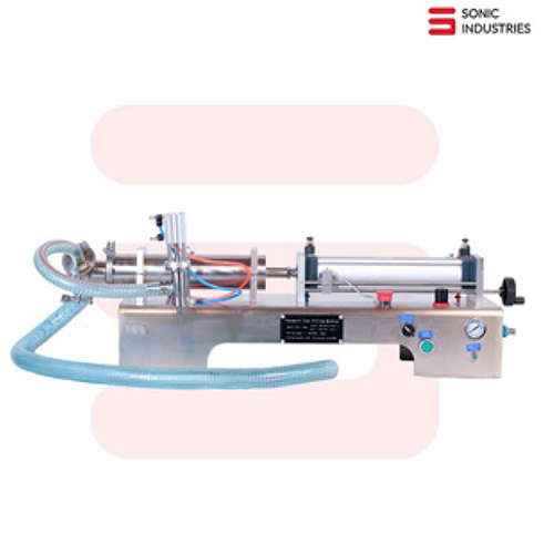 Sonic Gc-A Single Head Pneumatic Liquid Filler Machine - Automatic Grade: Automatic