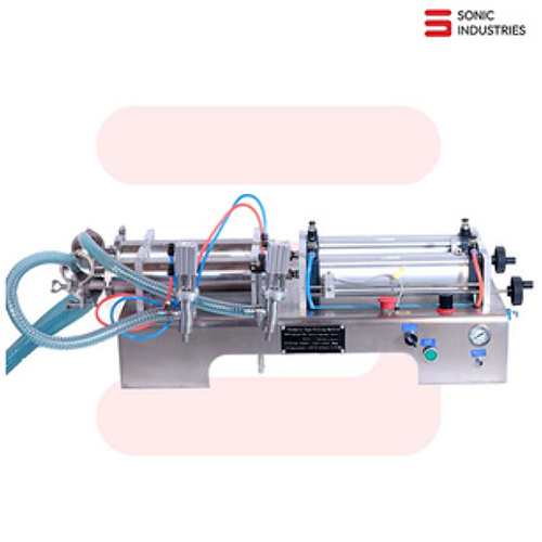 High Efficiency Sonic GC-A Double Head Pneumatic Liquid Filler Machine