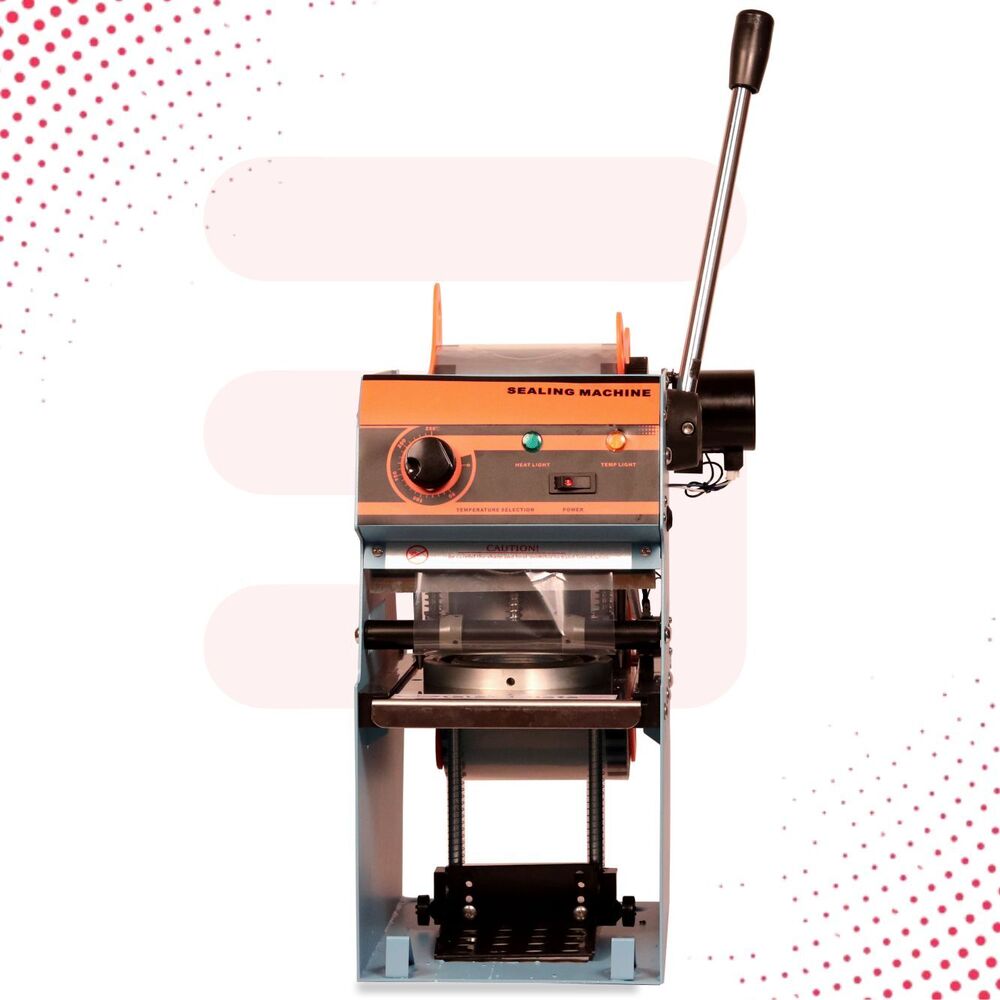Cup Sealer Semi-Automatic  - 70mm, 90mm, and 95mm Plastic Cups
