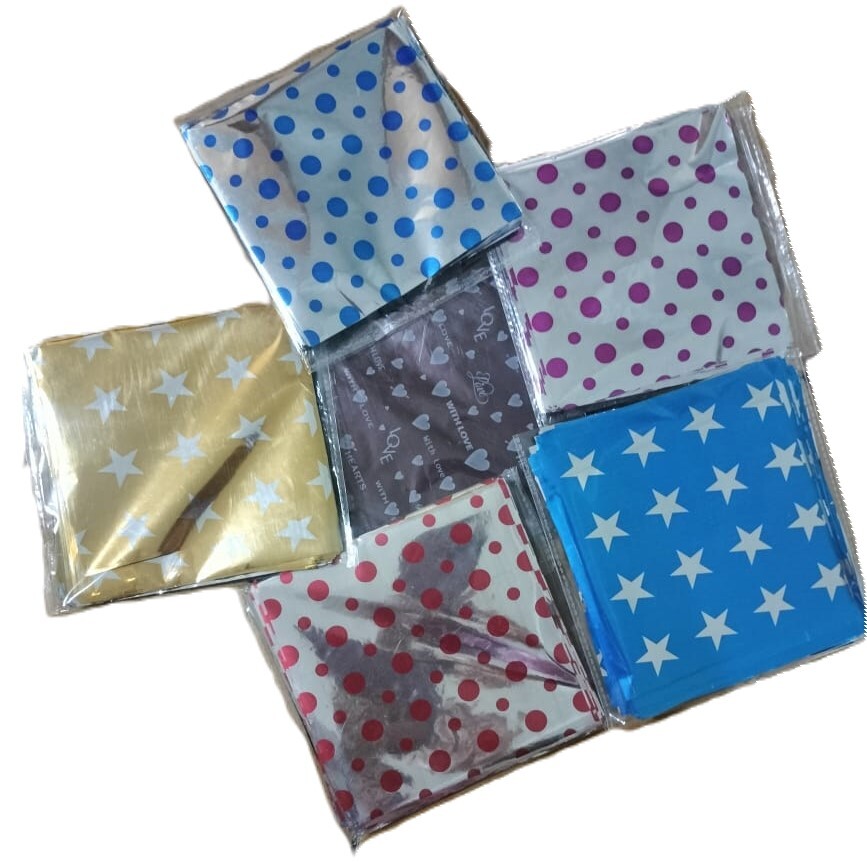 Chocolate Wrappers - Color: Multi-colors