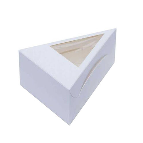 White Paper Pastry Box - Printing Type: Uv Offset Printing