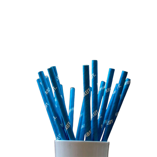Craft Paper Straw - Color: Yellow & White