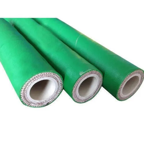 Carbon Free Hose Pipe - High-Quality Rubber Material, 3m/6m/9m Sizes, Vibrant Green Color | Round Shape, Durable Warranty