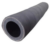 Sand Blast Hose Pipe - Rubber, 2 Inch Diameter, 30m Length, Black | 10 Bar Pressure Capacity, Designed For Industrial Blasting Applications