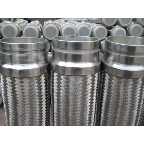 Stainless Steel Corrugated Hose Pipe - 1/4 Inch, Silver Color | Durable Industrial Use, Flexible Design, Warranty Included