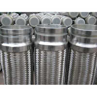 Stainless Steel Corrugated Hose Pipe - 1/4 Inch, Silver Color | Durable Industrial Use, Flexible Design, Warranty Included