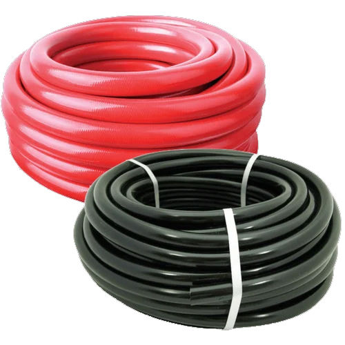 Thermoplastic Hose Round Pipe - Color: Black