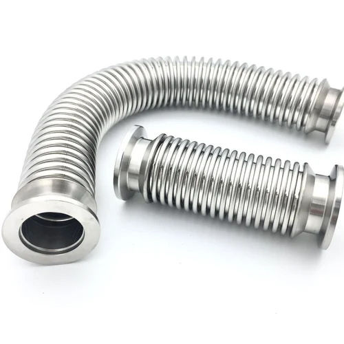 Stainless Steel Corrugated Hose - 1/4 Inch, Silver Color with High-Pressure Durability and Warranty