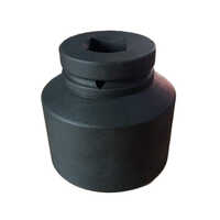 Impact Socket - High Carbon Steel | Industrial Use, Black Oxidised Finish, One Year Warranty