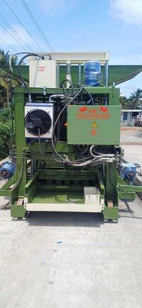 Autofeeder 800 Solid Block Making Machine - Color: Green