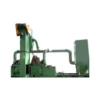 Sbm 2tr10 Type Ii Double Turbine Round Bar Shot Blasting Machine - Capacity: 4 Ton/day