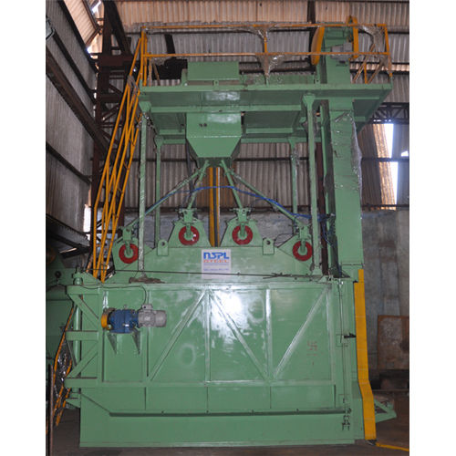 Sbm 4Tb10 Wire Rod Shot Blasting Machines Off Line Single Door - Capacity: 10 Ton/Day