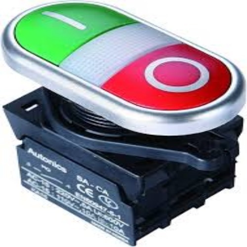 S2tr-p3wabl - 22/25 Mm Double Push Button Switches
