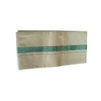 Teal Green Men Cotton Fancy Dhoti