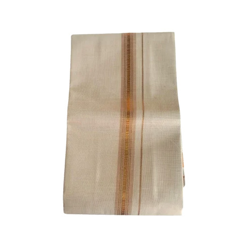180GSM Copper Gold Men Cotton Fancy Dhoti