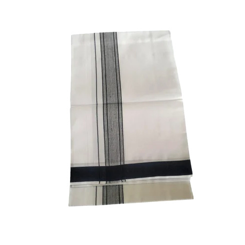 Black Men Cotton Fancy Dhoti