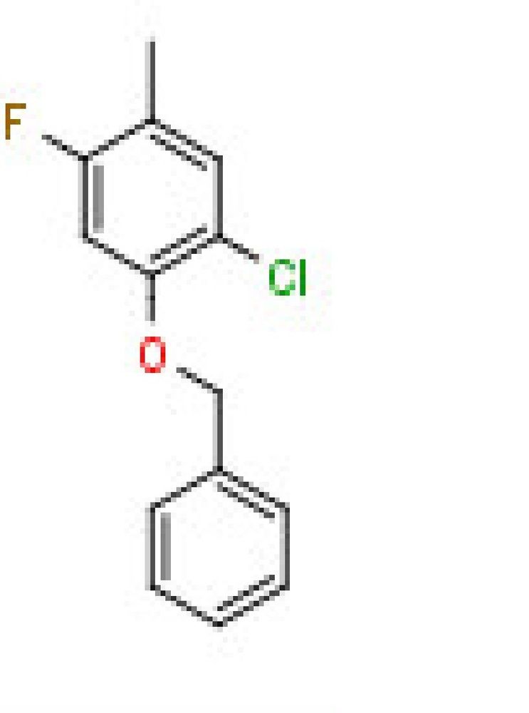 1-(benzyloxy)-2-chloro-5-fluoro- 4-methylbenzene