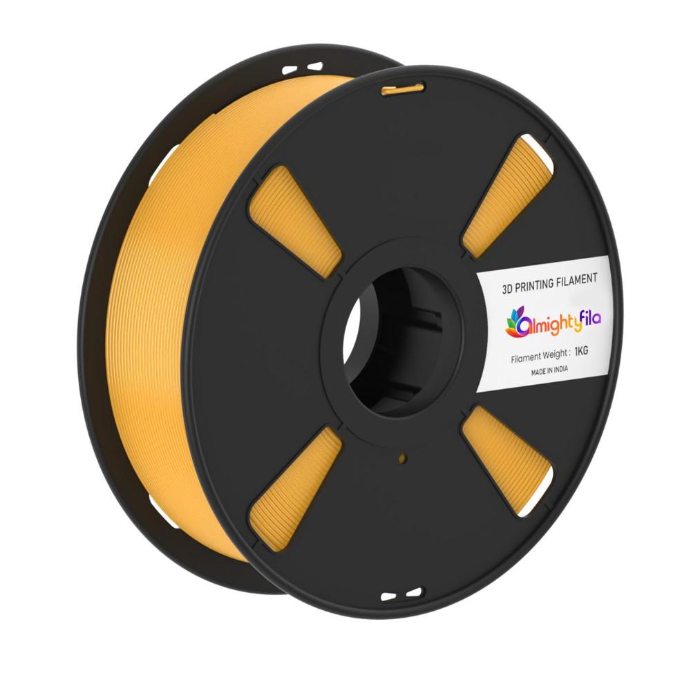 Almightyfila Pla+ 3D Printing Filament (Gold) | Filament Weight: 1Kg | 1.75Mm - Color: Blue