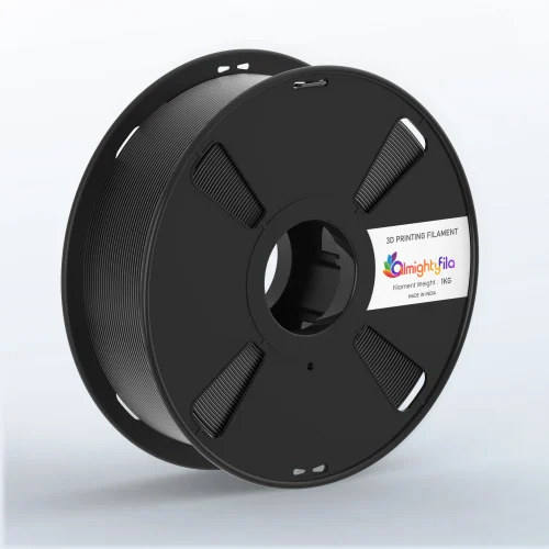 Pla Pro  1.75Mm Jet Black Glossy 3D Printer Filament - Size: Different Size