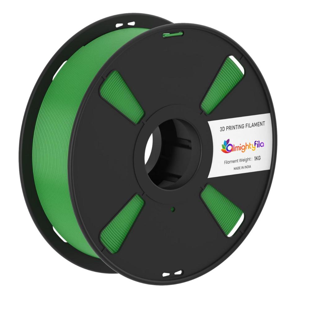 Petg Pro 3D Printer Filament (Green) | Filament Weight: 1Kg | 1.75Mm - Color: Green