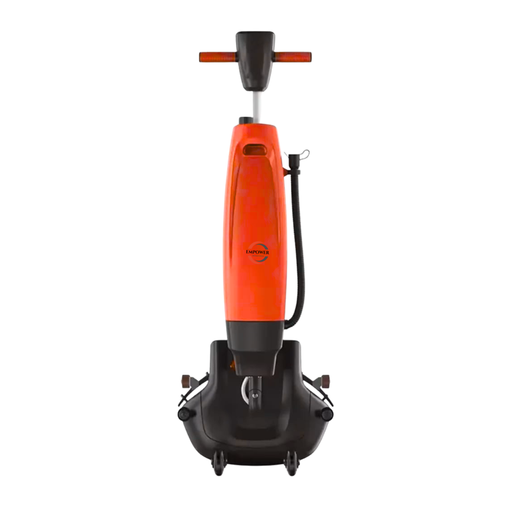 Mini Lithium Electric Floor Scrubber - Color: Gray