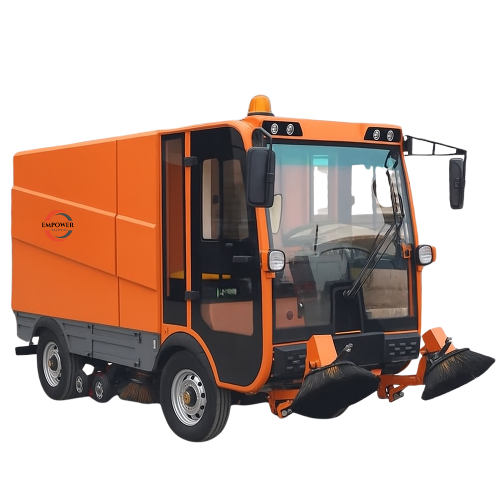 Electric Fully Enclosed Wheel Sweeper - Capacity: 20