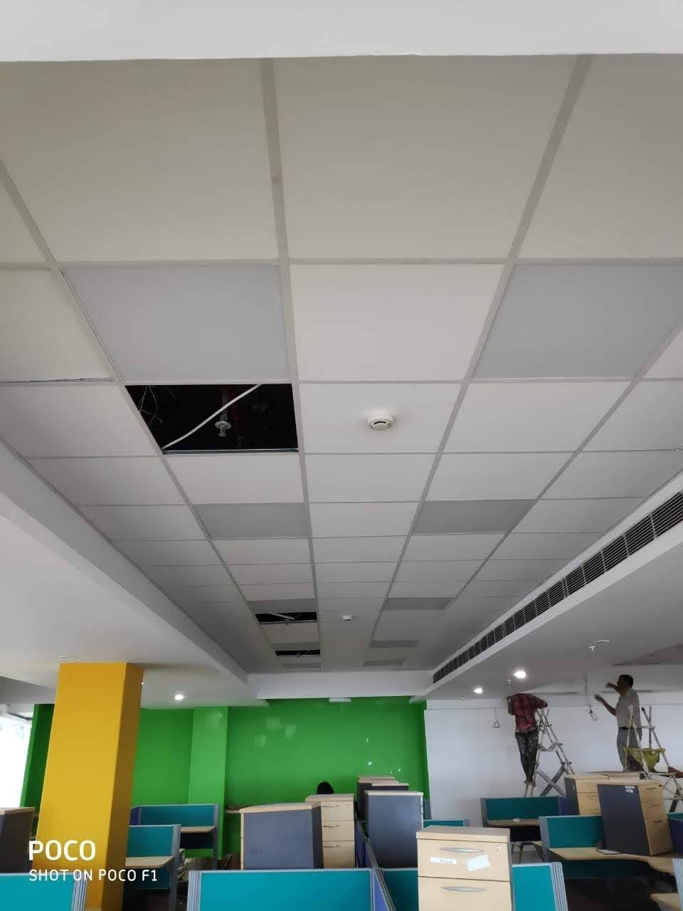 Office Renovation Services - Specification Material, 3d Interior Design Available | False Ceiling, Woodwork & Furniture, Wallpaper/paint Work