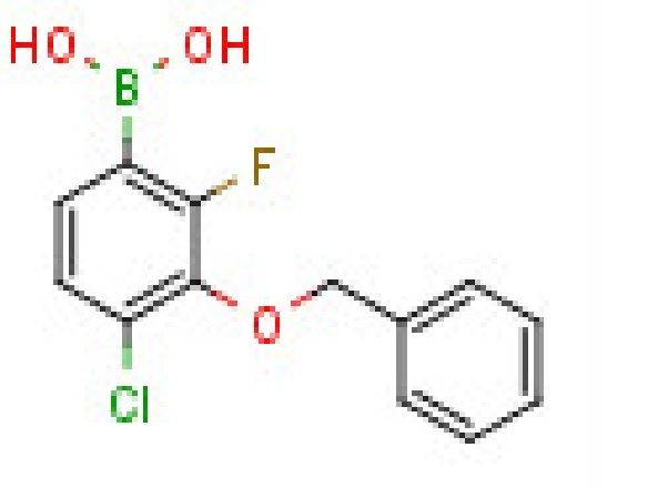 3-Benzyloxy-4-chloro-2-fluorophenylboronic acid