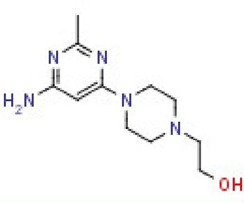 2-[4-(6-Amino-2-methylpyrimidin-4-yl)piperazin-1-yl] ethanol