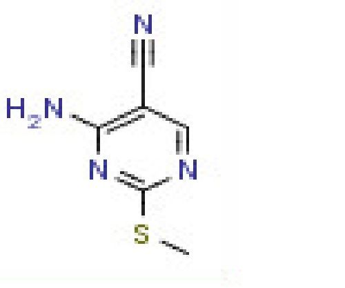 4-Amino-2-(methylsulfanyl)pyrimidine-5- carbonitrile