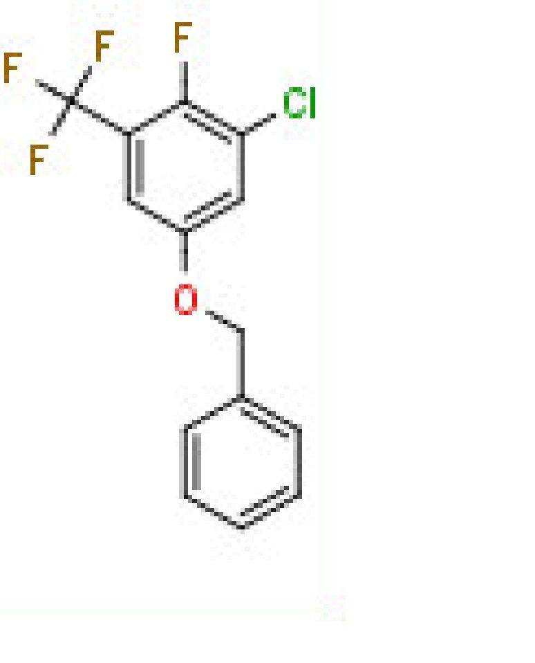 5-(benzyloxy)-1-chloro-2-fluoro-3- (trifluoromethyl)benzene