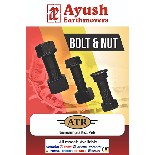 Excavator Bolt And Nut - Color: As Per Requirement
