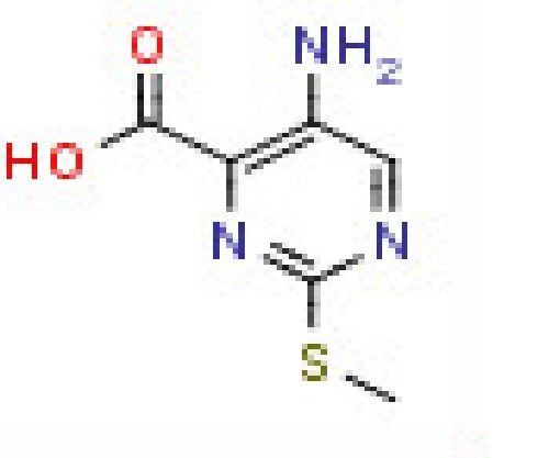 5-Amino-2-(methylthio)pyrimidine-4-carboxylic acid